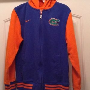 Boys Nike Florida Gators full zip hoodie jacket